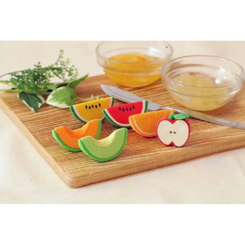 Cut Fruits Erasers