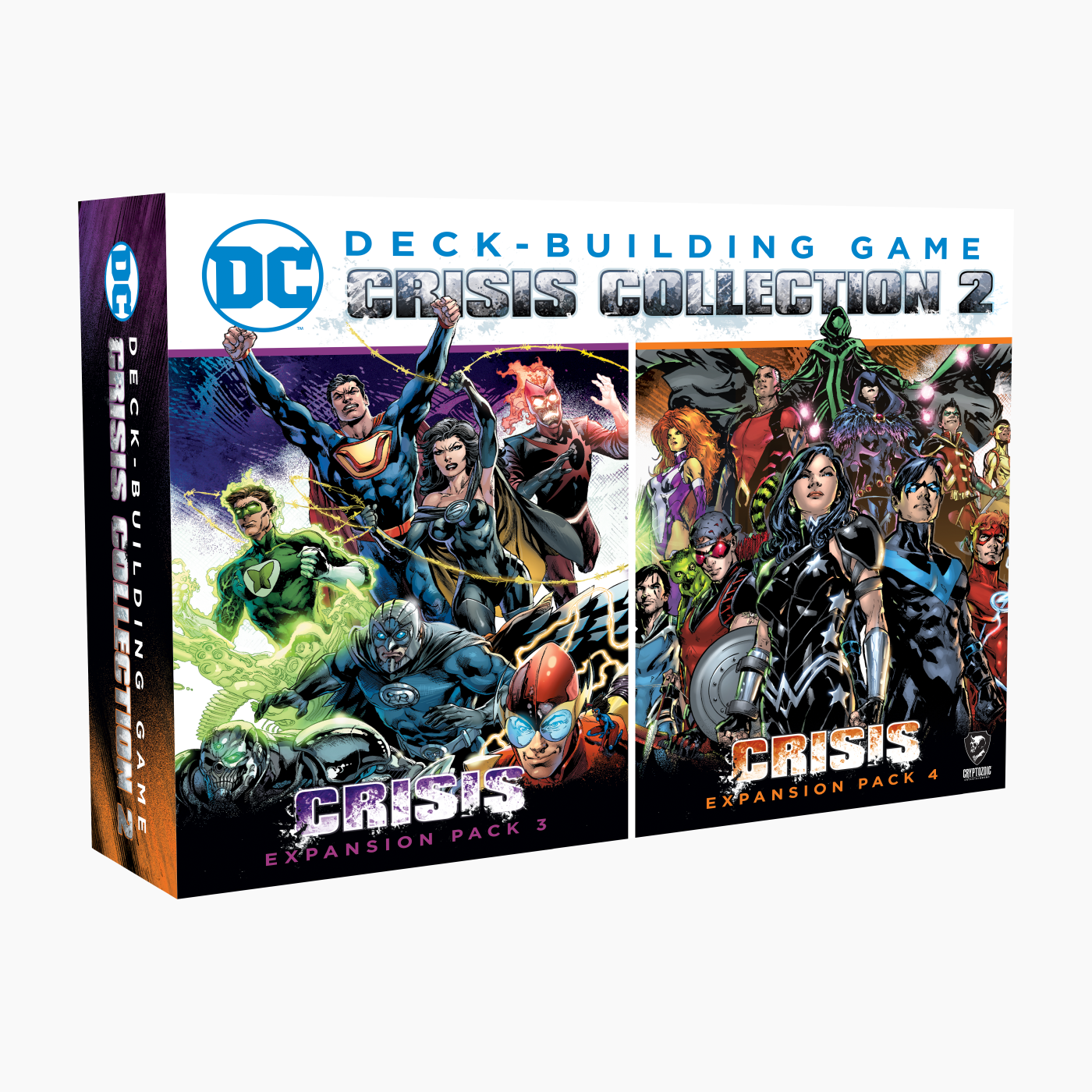 Cryptozoic DC Deck Building Game: Crisis Expansion Pack 3 and 4