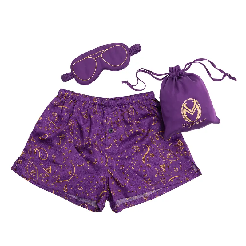 Critical Role Vox Machina Collection: Scanlan Shorthalt Boxers & Sleep Mask Set X-Large