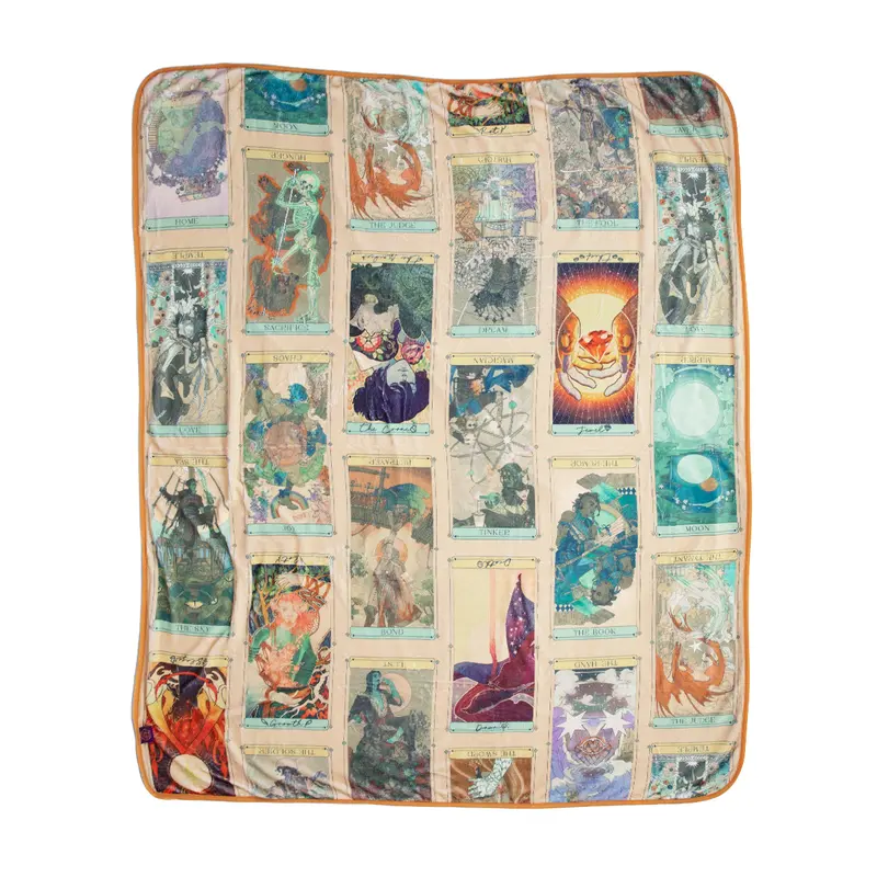 Critical Role Oracle of the Moon Tarot Blanket