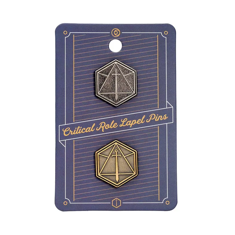 Critical Role Lapel Pins 2-Piece Set