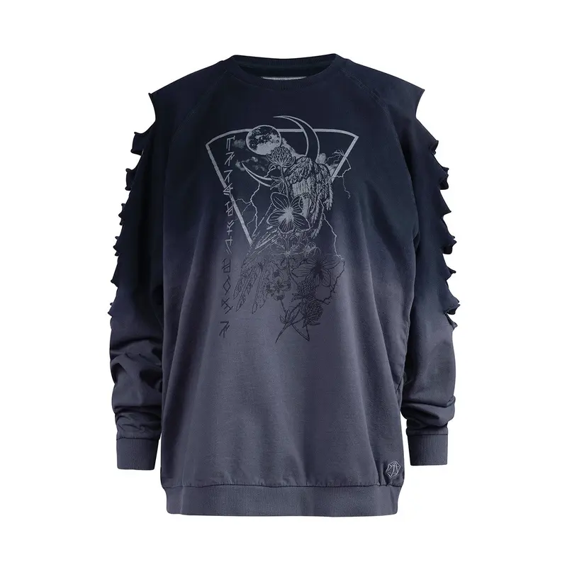 Critical Role Beauty of Exandria: Creation Yasha Nydoorin Slash Sleeve Crewneck Sweatshirt 4X-Large