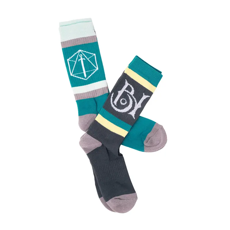 Critical Role Bells Hells Retro Crew Socks 2-Pack