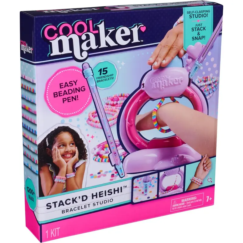 Cool Maker Stack'd Heishi Bracelet Studio