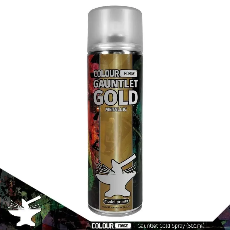 Colour Forge Spray Primer - Gauntlet Gold