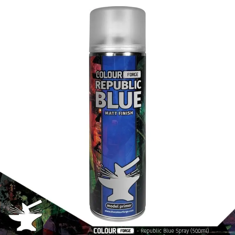 Colour Forge Spray Primer - Republic Blue