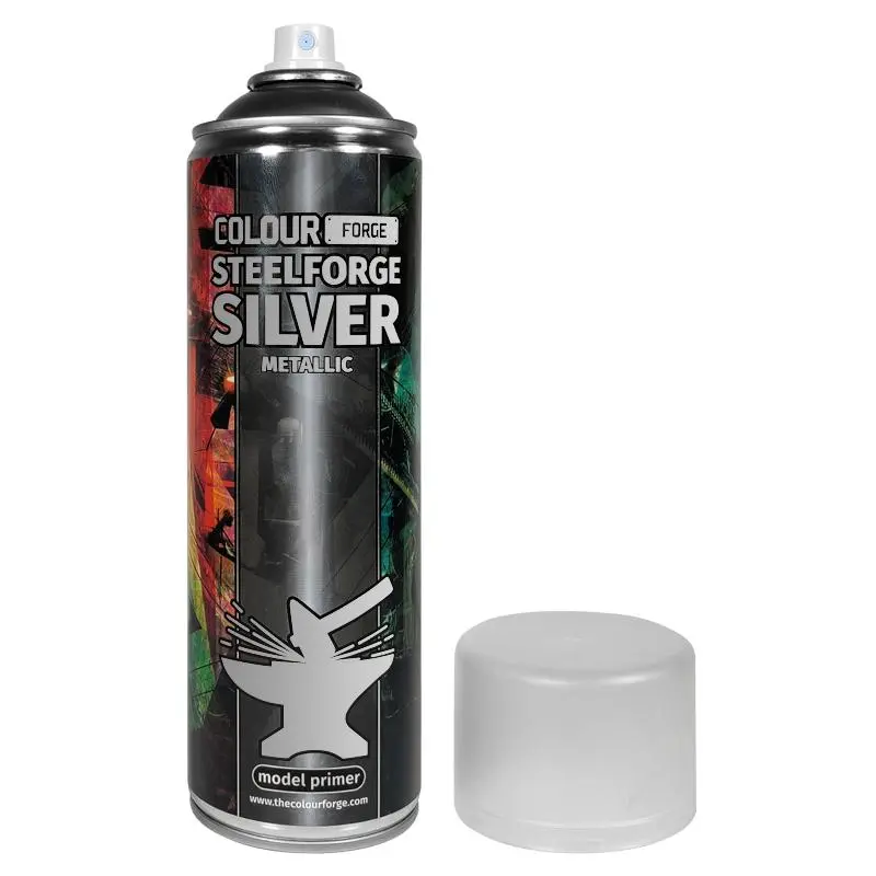 Colour Forge Spray Primer - Steelforge Silver
