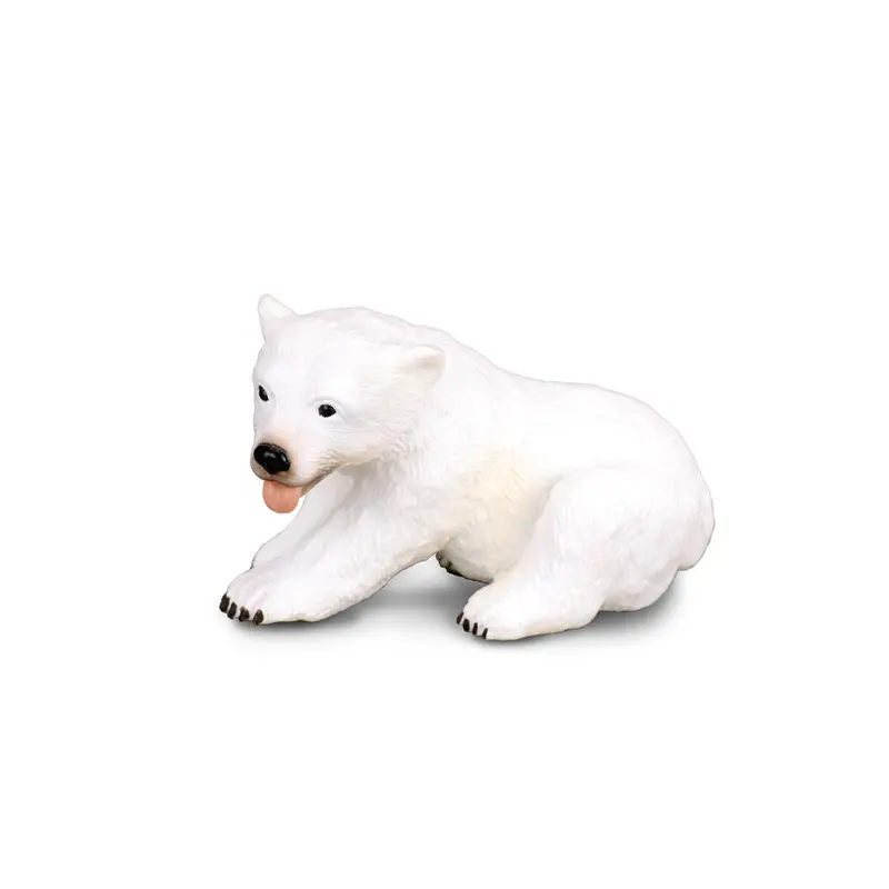 Collecta Polar Bear Cub Sitting - S
