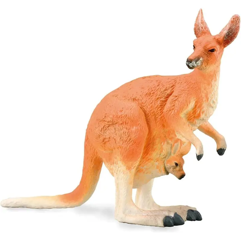 Collecta Red Kangaroo - Female With Joey (L)