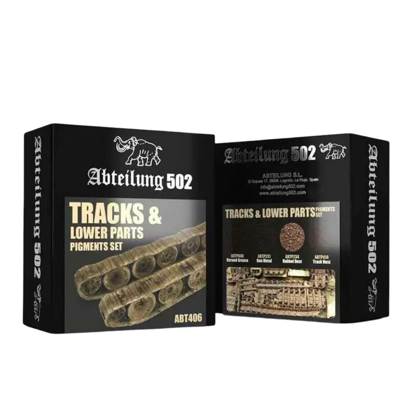Abteilung 502 Tracks & Lower Parts Pigment Set