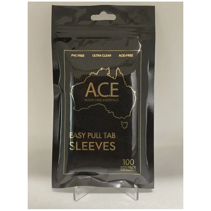 ACE Easy Pull Tab Sleeves 100 pack