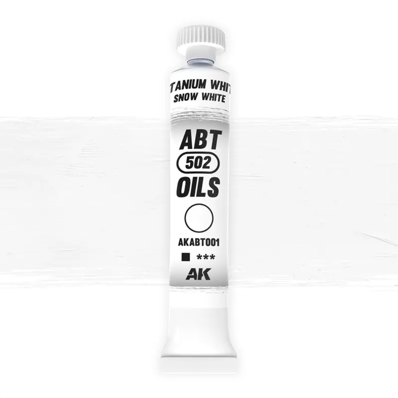 Abteilung 502 Oil Paint 20ml - Snow White