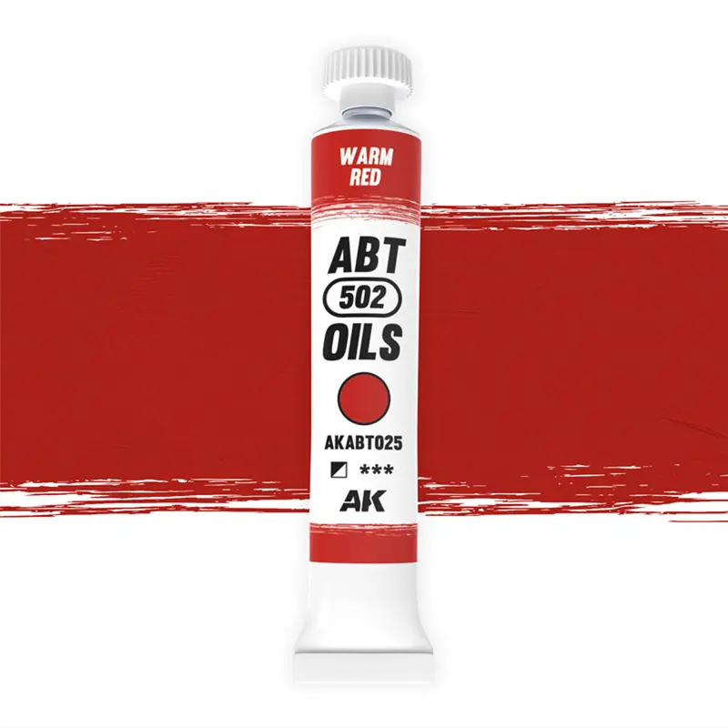 Abteilung 502 Oil Paint 20ml - Warm Red