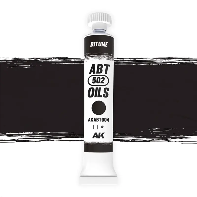 Abteilung 502 Oil Paint 20ml - Bitume