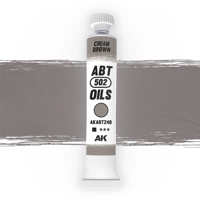 Abteilung 502 Oil Paint 20ml - Cream Brown