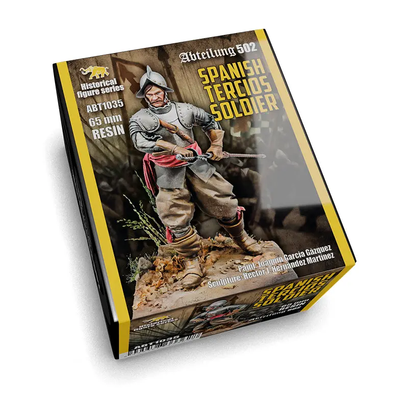 Abteilung 502 Historical Spanish Tercios Soldier Resin Figure 65mm