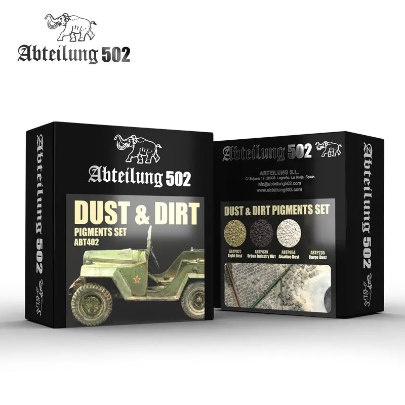 Abteilung 502 Dust and Dirt Pigments Set