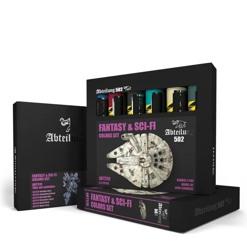 Abteilung 502 Fantasy and Sci-Fi Oil Paint Set 20ml - 6 Piece