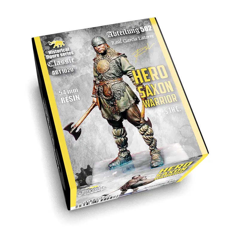 Abteilung 502 Hero Saxon Warrior 5th Century Resin Figure 54mm