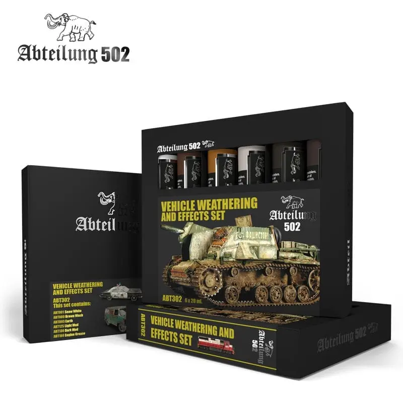 Abteilung 502 - Vehicle Weathering and Effects Oil Set