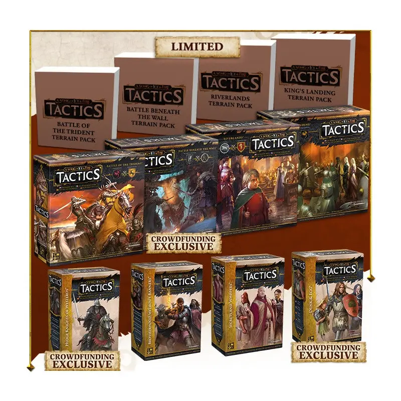A Song of Ice and Fire - Tactics  Retail Pledge  All-In - Preorder