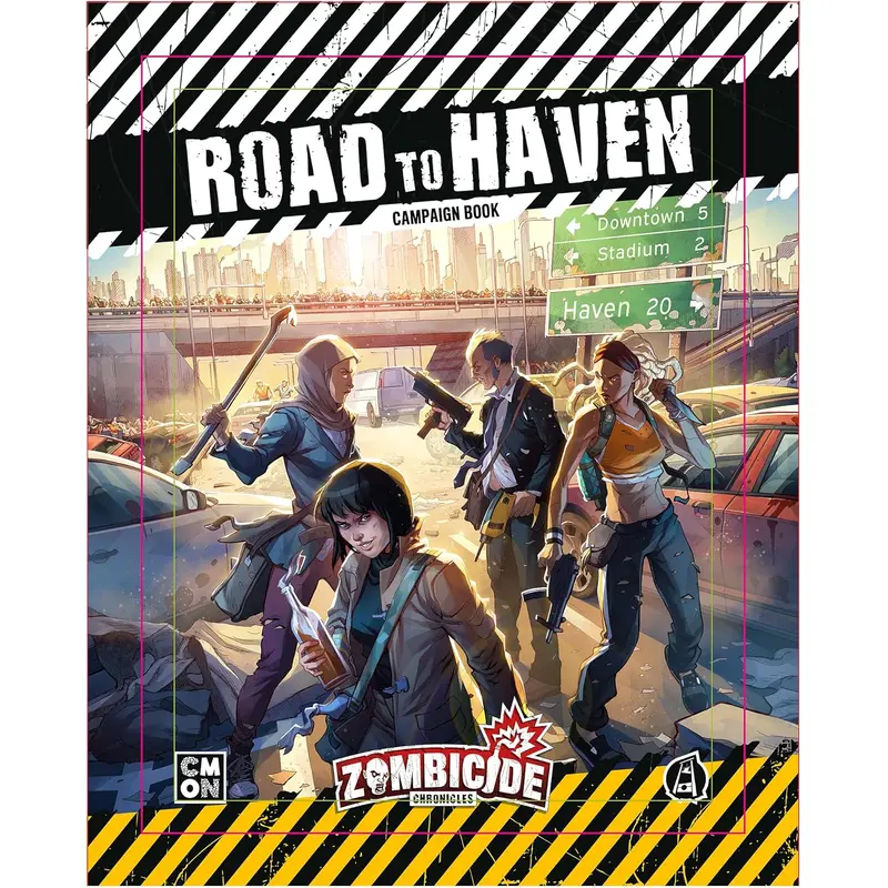 CMON Zombicide Chronicles RPG Road to Haven Campaign Book