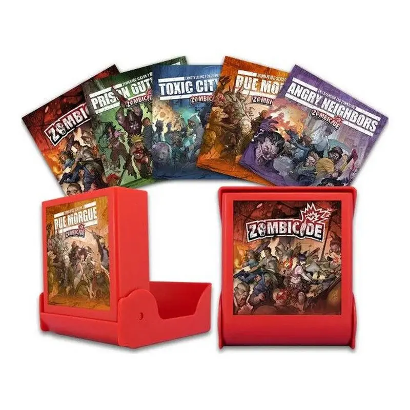 CMON - Zombicide Folding Dice Tower - Red