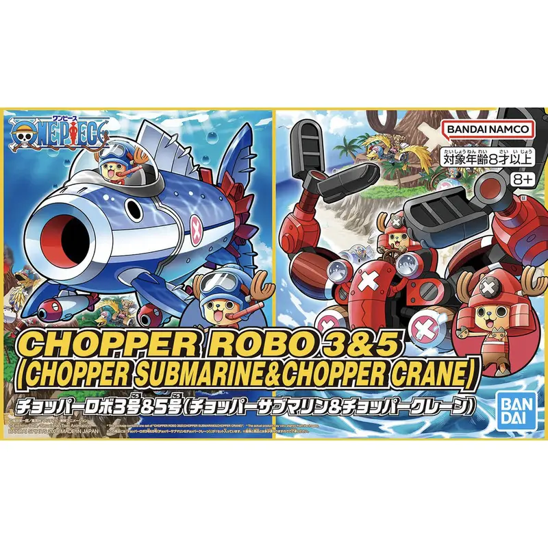 Chopper Robot 3&5 (Chopper Submarine & Chopper Crane)
