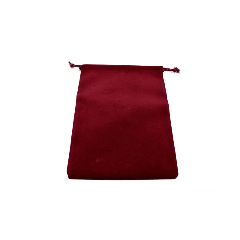 Chessex - Velour Cloth Bag Large Size - Burgundy (CHX02393)