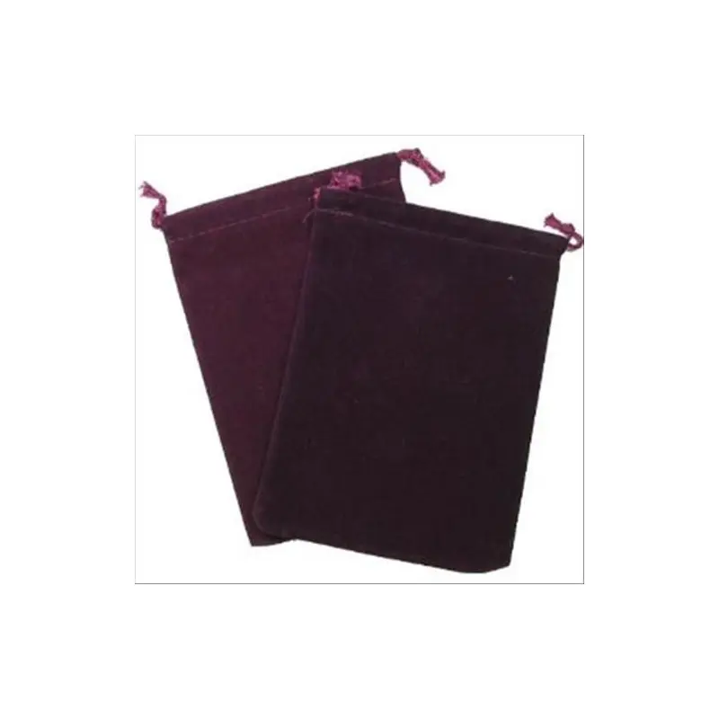 Chessex - Velour Cloth Bag Small Size - Burgundy (CHX02373)