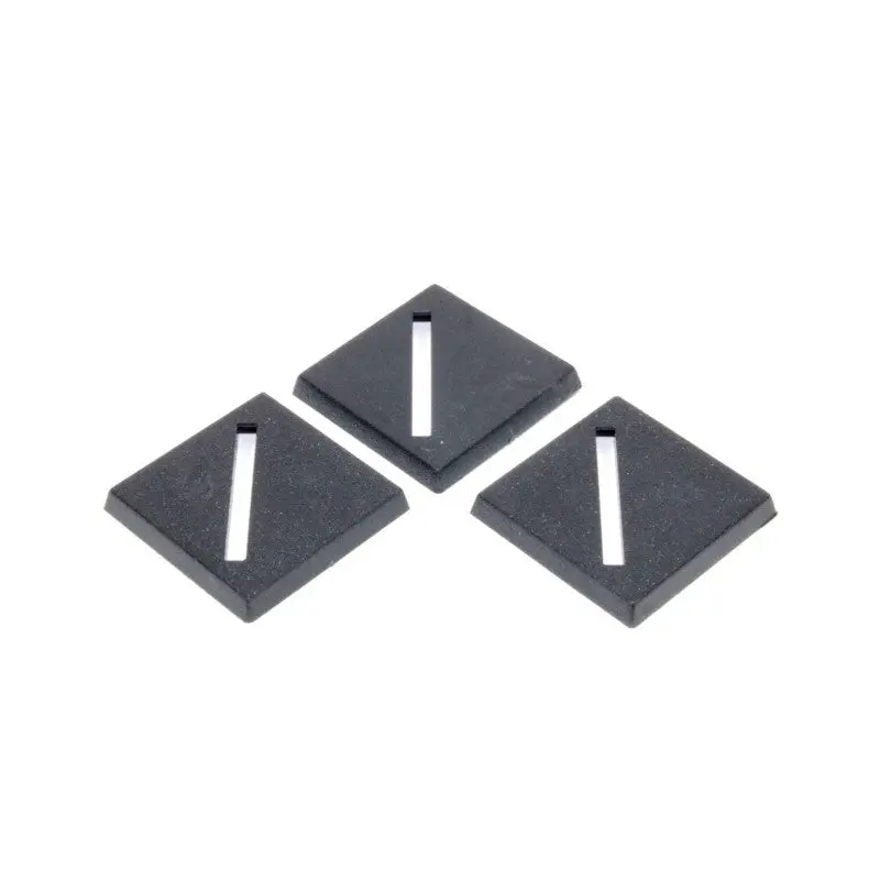 Chessex - Square Slotted Base (1) 25mm - Black