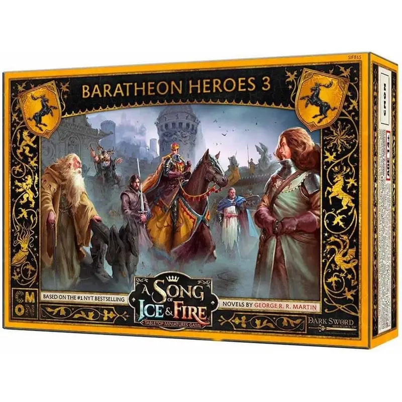 A Song of Ice & Fire: Tabletop Miniatures Game - Baratheon Heroes 3 Expansion
