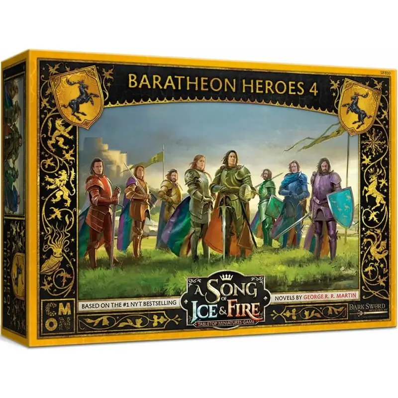 A Song of Ice & Fire: Tabletop Miniatures Game - Baratheon Heroes 4 Expansion