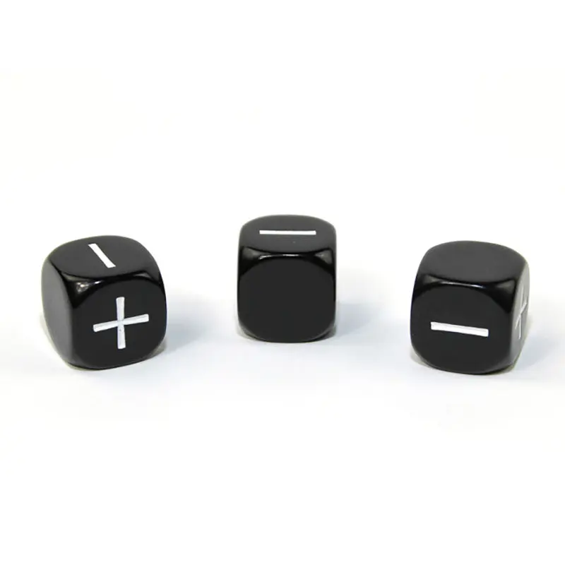 Chessex - Fudge Dice - Black