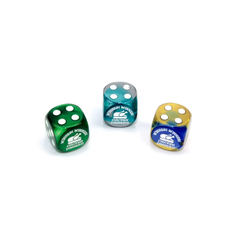 Chessex - Custom Dice: Winner Winner Chicken Dinner