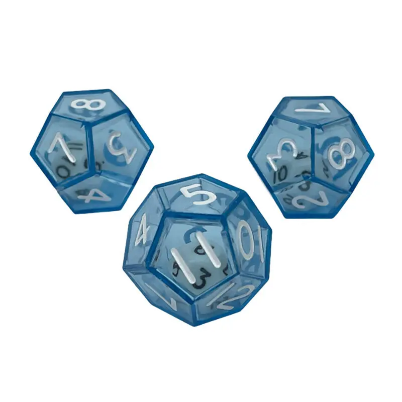 Chessex - d12 Double Dice - Blue/White