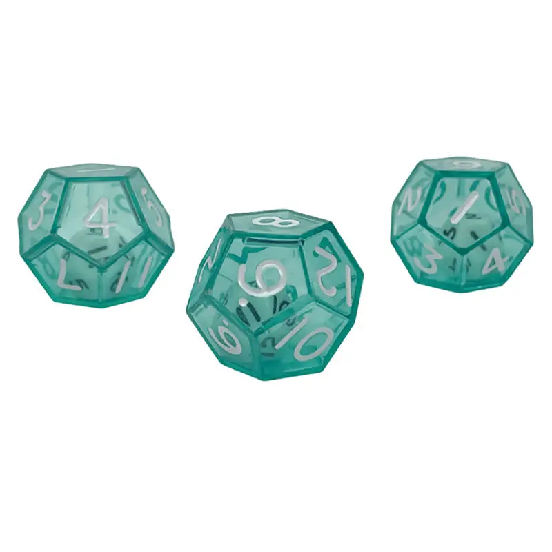 Chessex - d12 Double Dice - Green/White