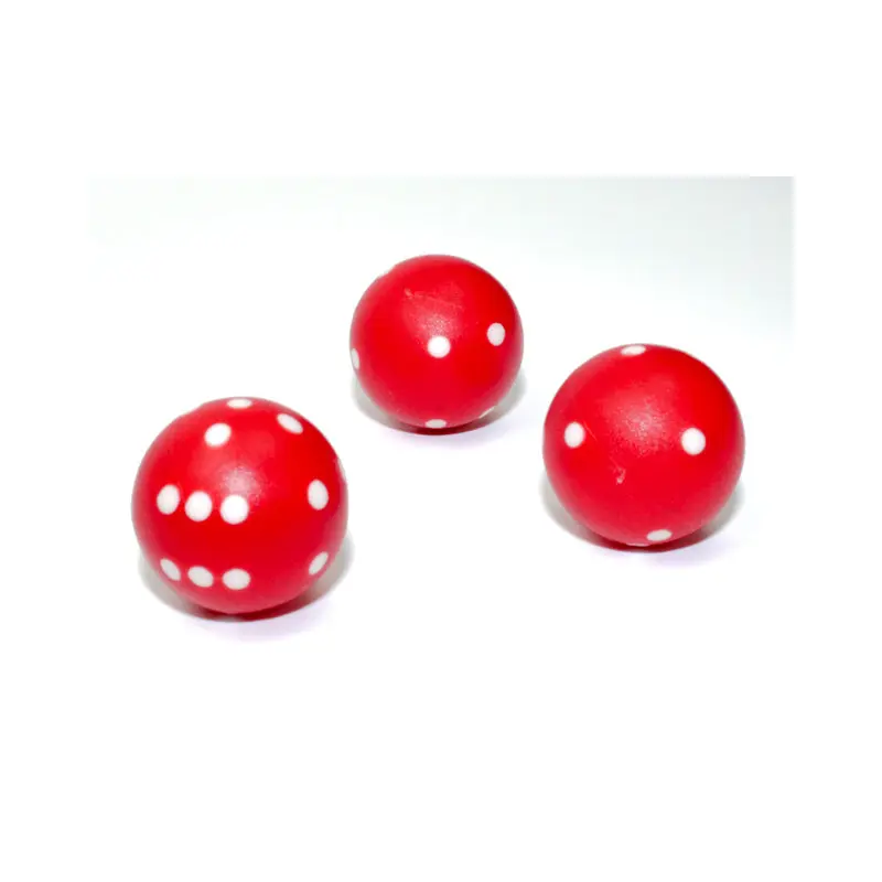 Chessex - CHX KOP01734 Opaque Spherical Red/white d6 22mm
