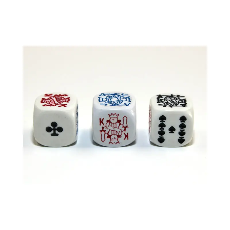 Chessex - CHX KOP03975 16mm Opaque Poker Dice