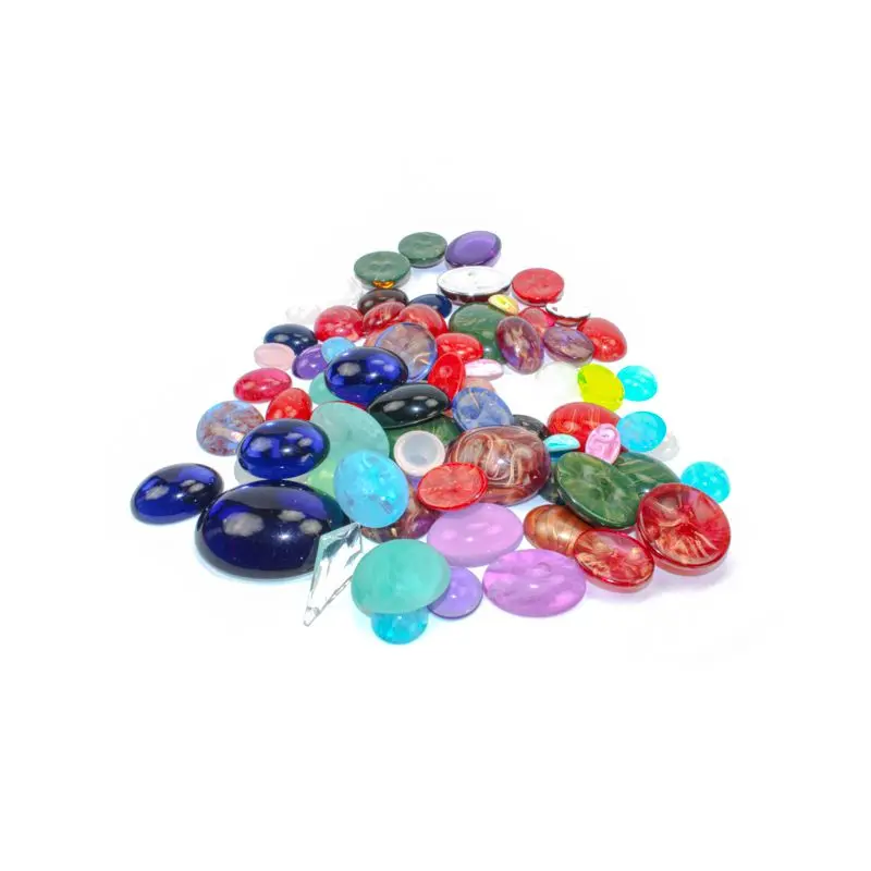 Chessex - CHX JJ025 1/4 LB Plastic Beads Variety Pack