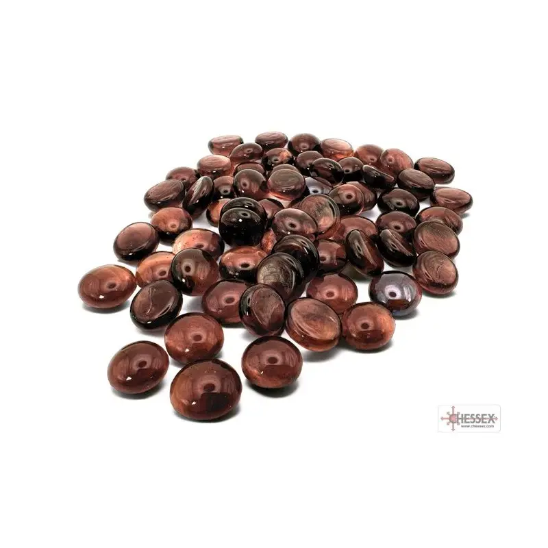 Chessex - CHX 01147 Translucent Amethyst Glass Stones Tube