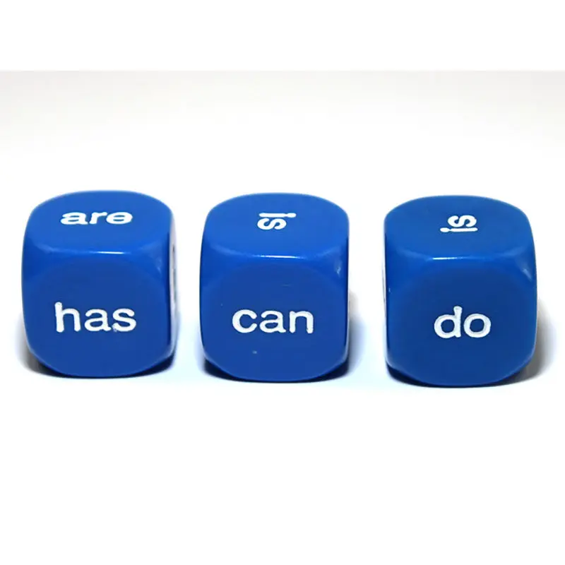 Chessex - Being & Helping 16mm d6 Dice - Blue