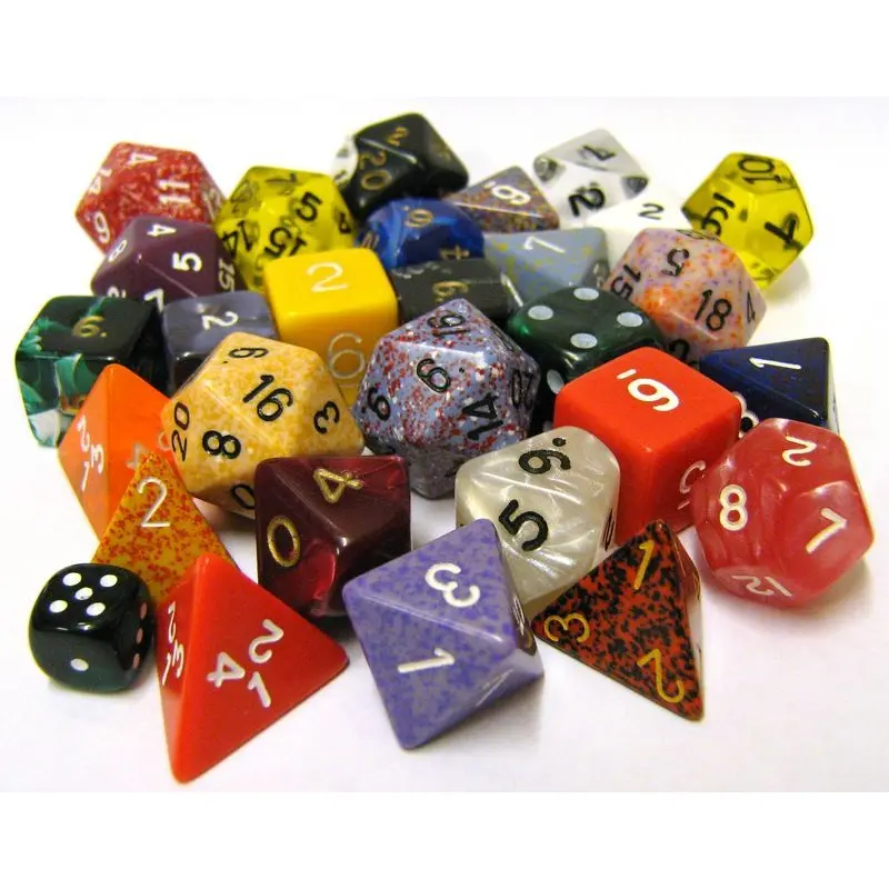 Chessex - 25 Assorted D10