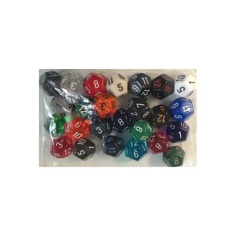 Chessex - 25 Assorted D12