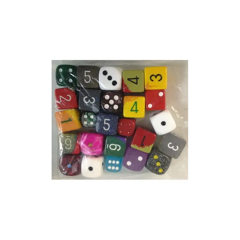 Chessex - 25 Assorted D6