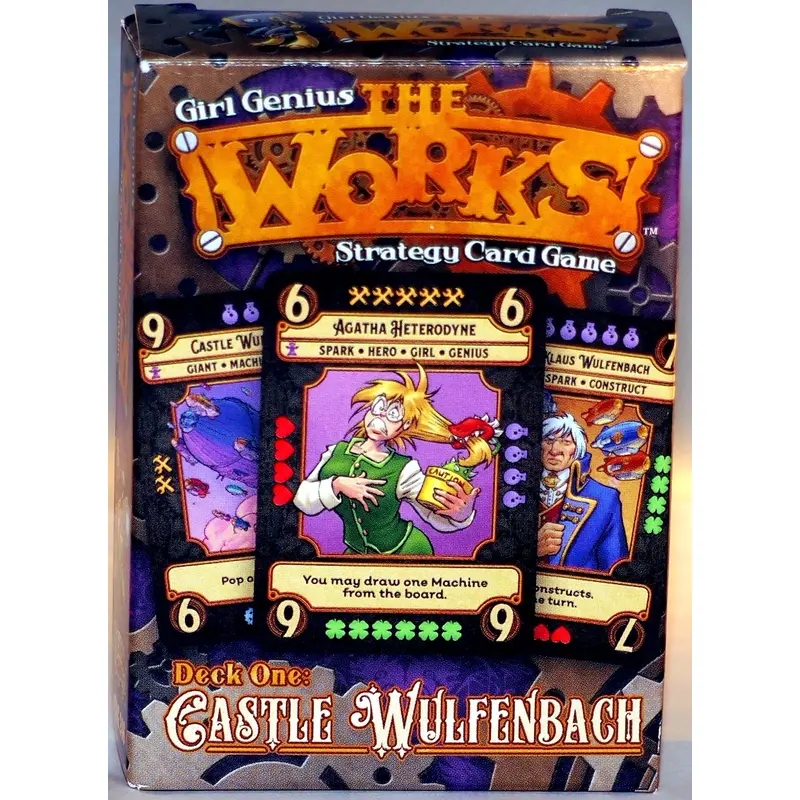 Cheapass Games Girl Genius The Works - Deck 1: Castle Wulfenbach