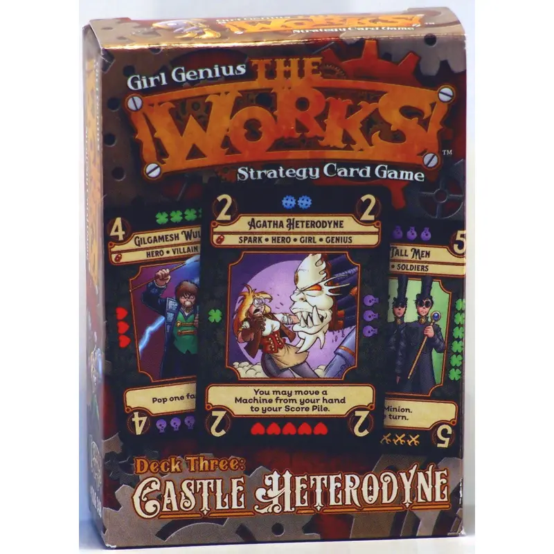 Cheapass Games Girl Genius The Works - Deck 3: Castle Heterodyne
