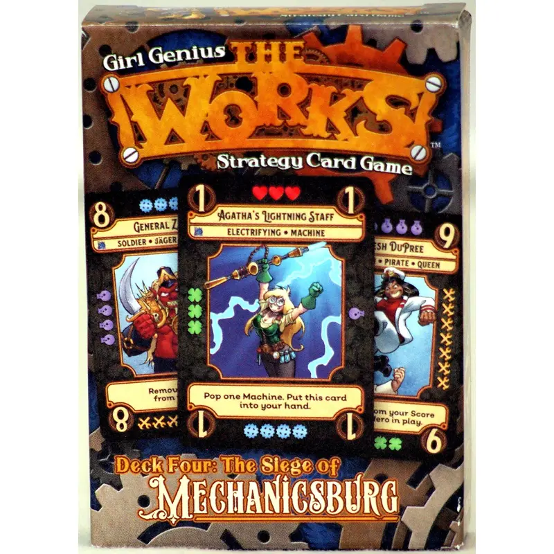 Cheapass Games Girl Genius The Works - Deck 4: The Siege of Mechanicsburg