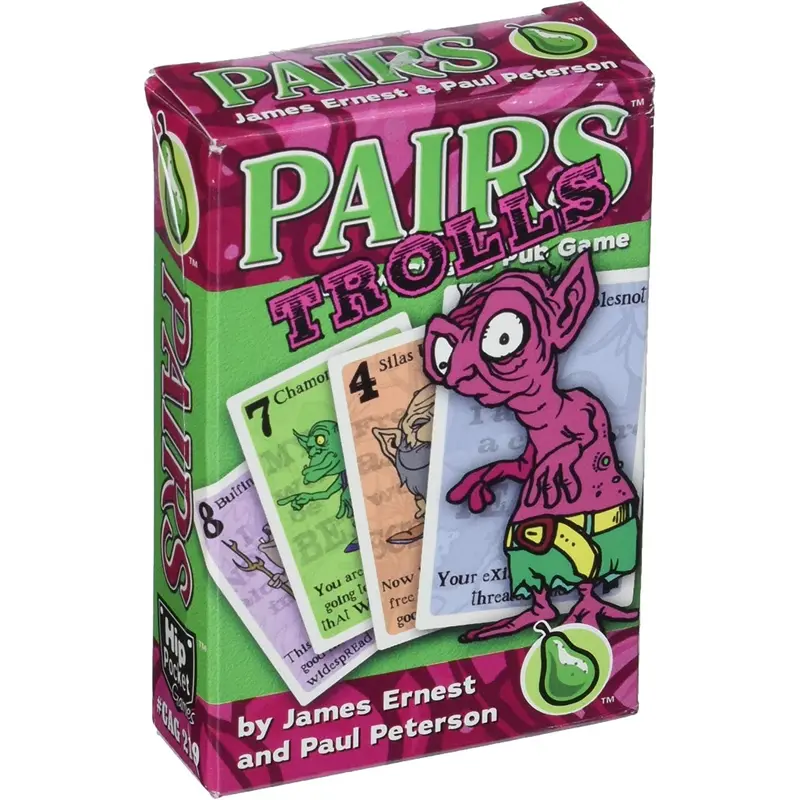 Cheapass Games Pairs: Trolls Card Game