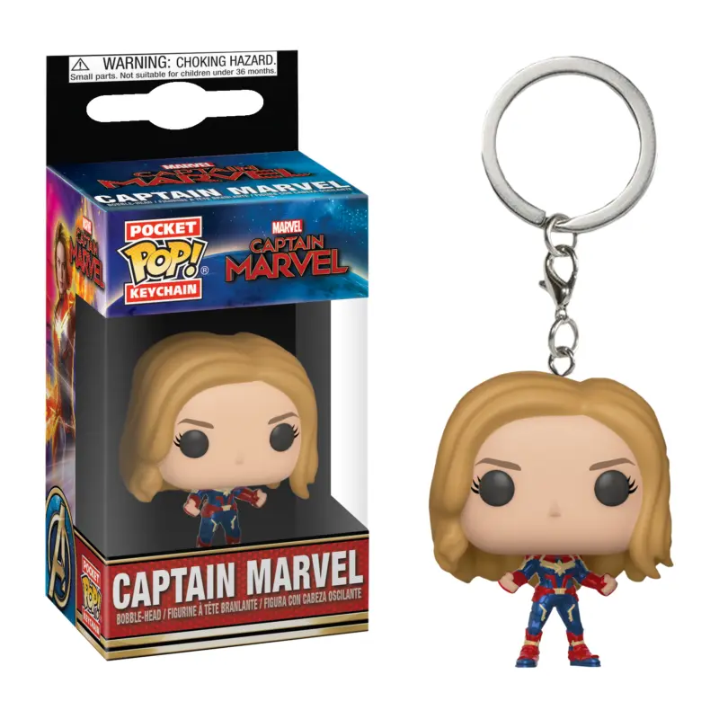Captain Marvel (2019) - Capt Marvel Pop! Keychain